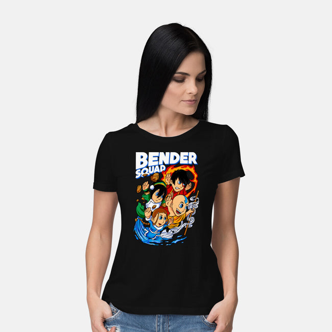 Bender Squad-Womens-Basic-Tee-spoilerinc