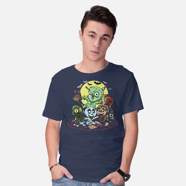 Monster Nursery-Mens-Basic-Tee-zascanauta