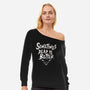 Dead Is Better-Womens-Off Shoulder-Sweatshirt-Nemons