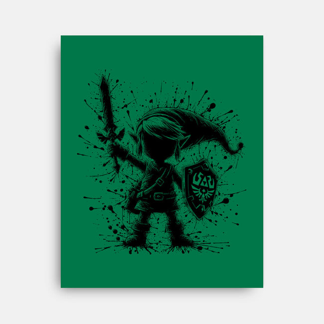 Link Splash-None-Stretched-Canvas-alnavasord