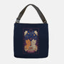 The Lovers Cat Tarot-None-Adjustable Tote-Bag-tobefonseca