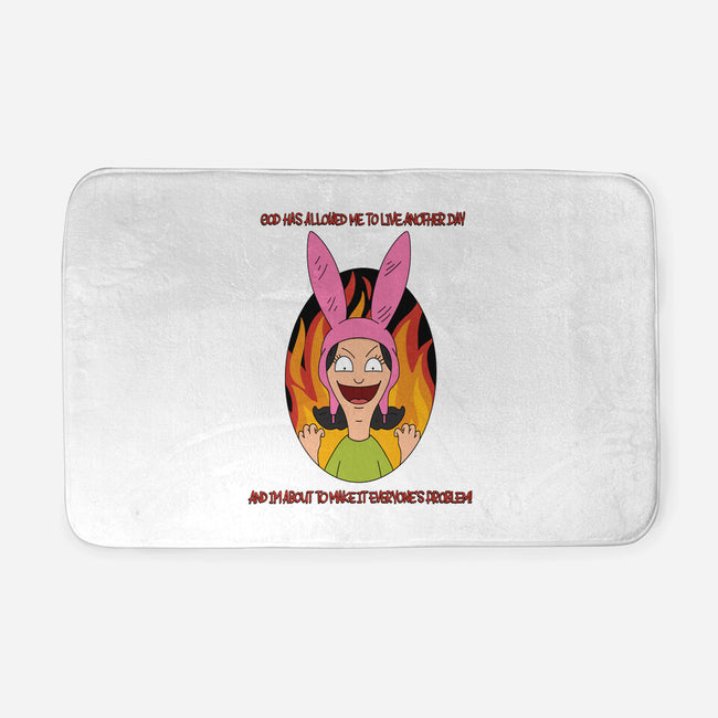 Louise Lives-None-Memory Foam-Bath Mat-Alexhefe