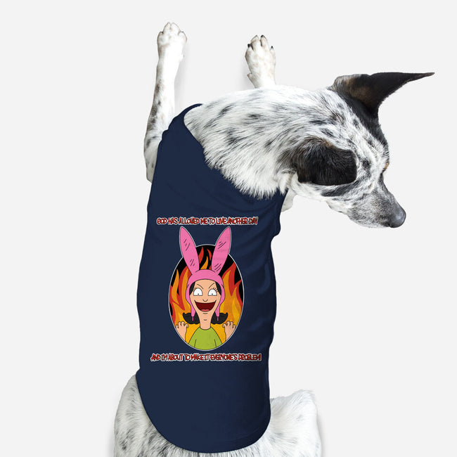 Louise Lives-Dog-Basic-Pet Tank-Alexhefe