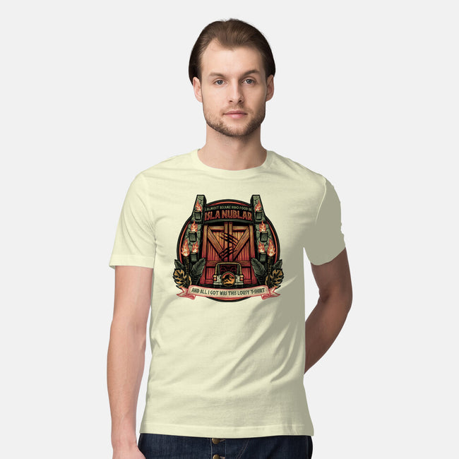 Dino Food In Isla Nublar-Mens-Premium-Tee-glitchygorilla