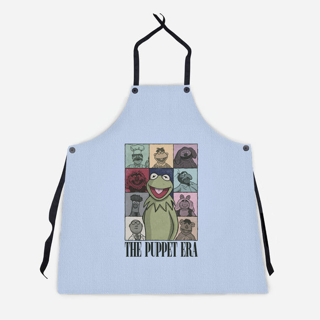 The Puppet Era-Unisex-Kitchen-Apron-NMdesign