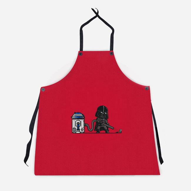 Robotic Hoover-Unisex-Kitchen-Apron-Donnie