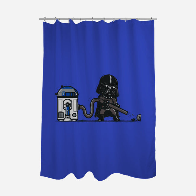 Robotic Hoover-None-Polyester-Shower Curtain-Donnie