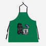 Robotic Trashcan-Unisex-Kitchen-Apron-Donnie