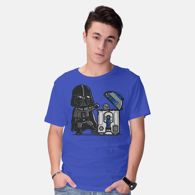 Robotic Trashcan-Mens-Basic-Tee-Donnie