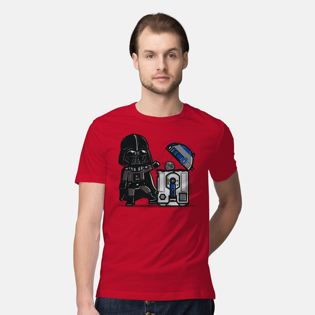 Robotic Trashcan-Mens-Premium-Tee-Donnie