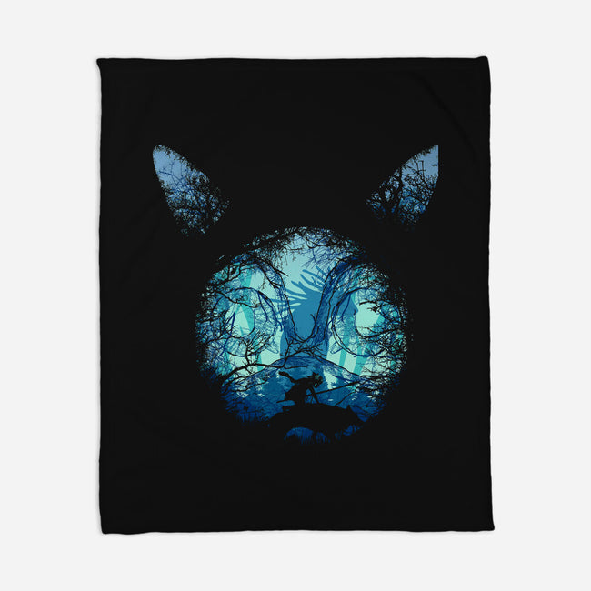 Spirit Of The Forest-None-Fleece-Blanket-Donnie