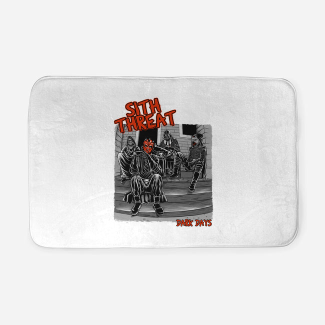 Sith Threat-None-Memory Foam-Bath Mat-joerawks