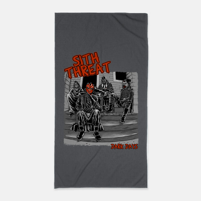 Sith Threat-None-Beach-Towel-joerawks