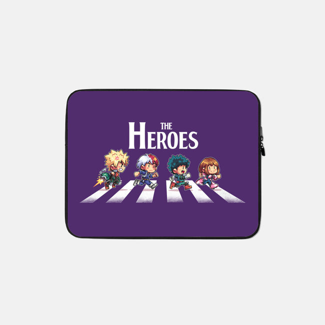 Hero Road-None-Zippered-Laptop Sleeve-2DFeer