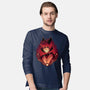 Radio Demon-Mens-Long Sleeved-Tee-Astrobot Invention