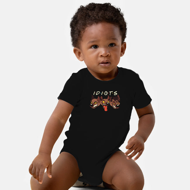 Idiots-Baby-Basic-Onesie-Xentee