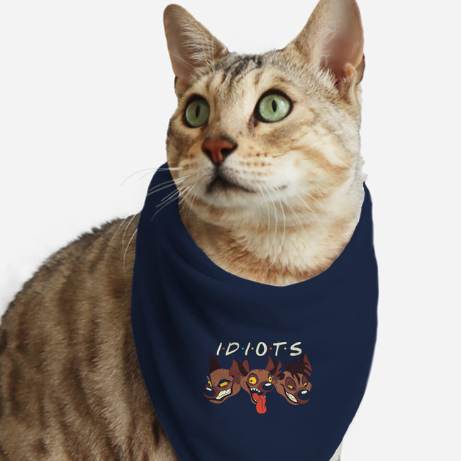 Idiots-Cat-Bandana-Pet Collar-Xentee