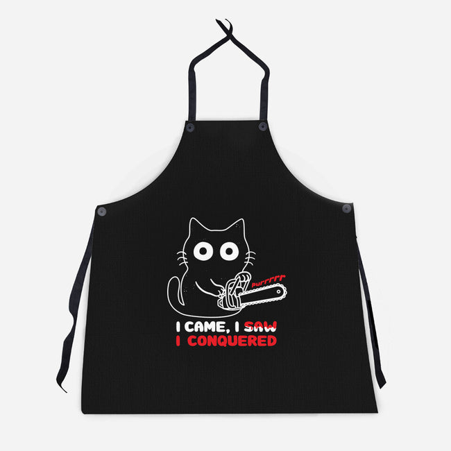 Veni Vidi Vici-Unisex-Kitchen-Apron-Xentee