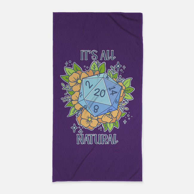 All Natural-None-Beach-Towel-maruart