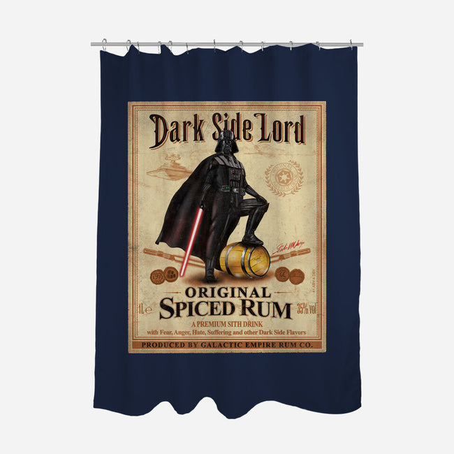 Dark Side Lord-None-Polyester-Shower Curtain-NMdesign