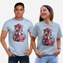 White Dragon Samurai-Unisex-Basic-Tee-Bruno Mota