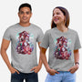 White Dragon Samurai-Unisex-Basic-Tee-Bruno Mota