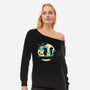 Limbo's Moon-Womens-Off Shoulder-Sweatshirt-Xentee