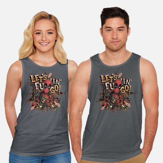 Let’s Freaking Go-Unisex-Basic-Tank-glitchygorilla