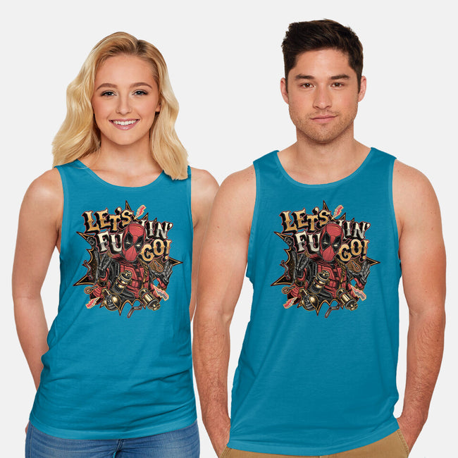 Let’s Freaking Go-Unisex-Basic-Tank-glitchygorilla