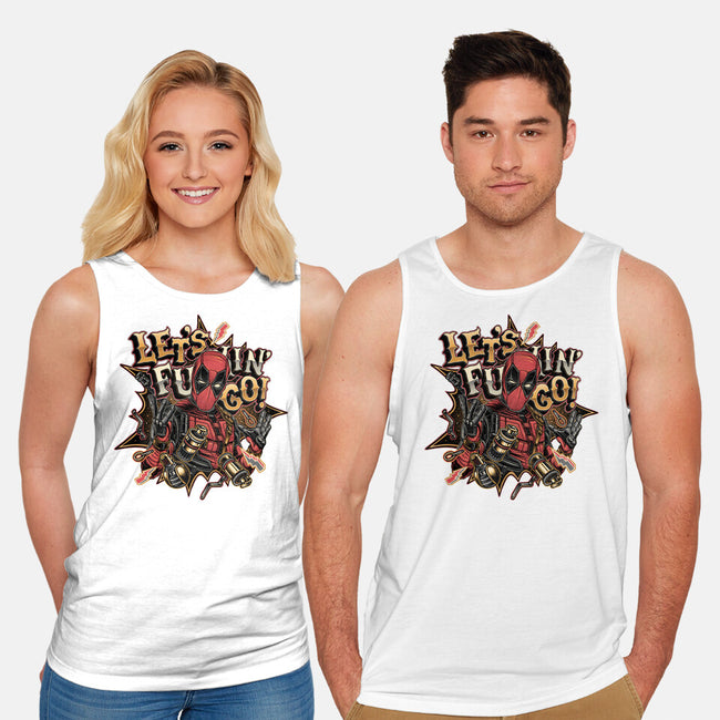 Let’s Freaking Go-Unisex-Basic-Tank-glitchygorilla