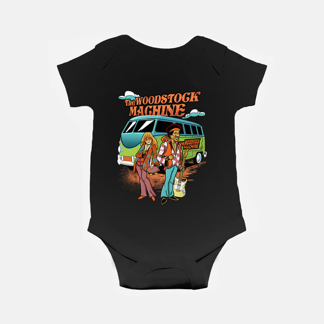 The Woodstock Machine-Baby-Basic-Onesie-Roni Nucleart