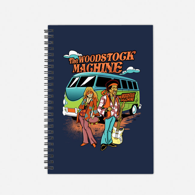 The Woodstock Machine-None-Dot Grid-Notebook-Roni Nucleart