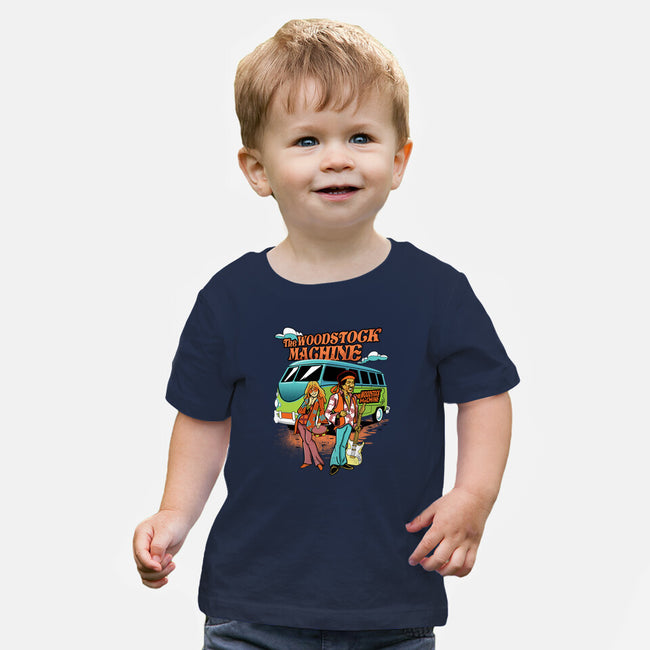 The Woodstock Machine-Baby-Basic-Tee-Roni Nucleart