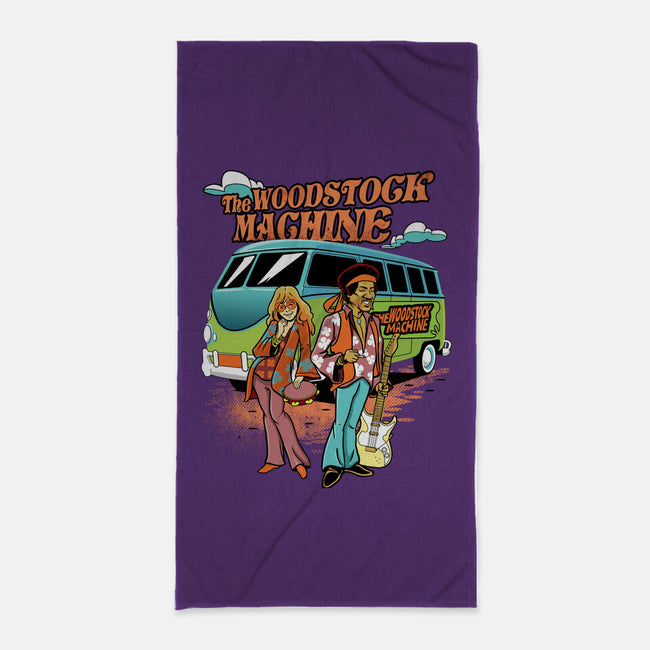 The Woodstock Machine-None-Beach-Towel-Roni Nucleart