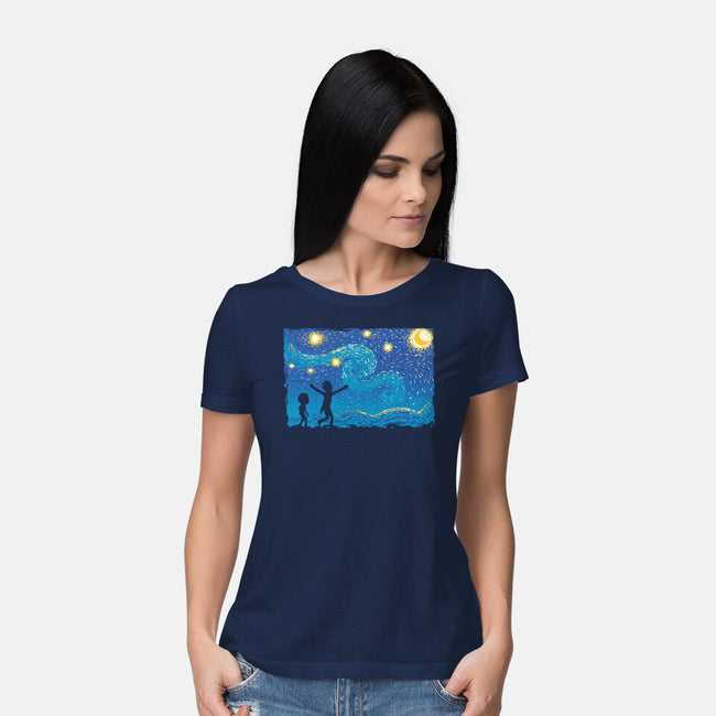 Rick And Gogh-Womens-Basic-Tee-Gleydson Barboza