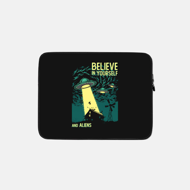 Yourself And Aliens-None-Zippered-Laptop Sleeve-Gleydson Barboza