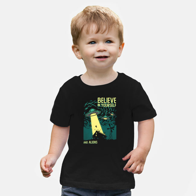 Yourself And Aliens-Baby-Basic-Tee-Gleydson Barboza