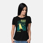 Yourself And Aliens-Womens-Basic-Tee-Gleydson Barboza