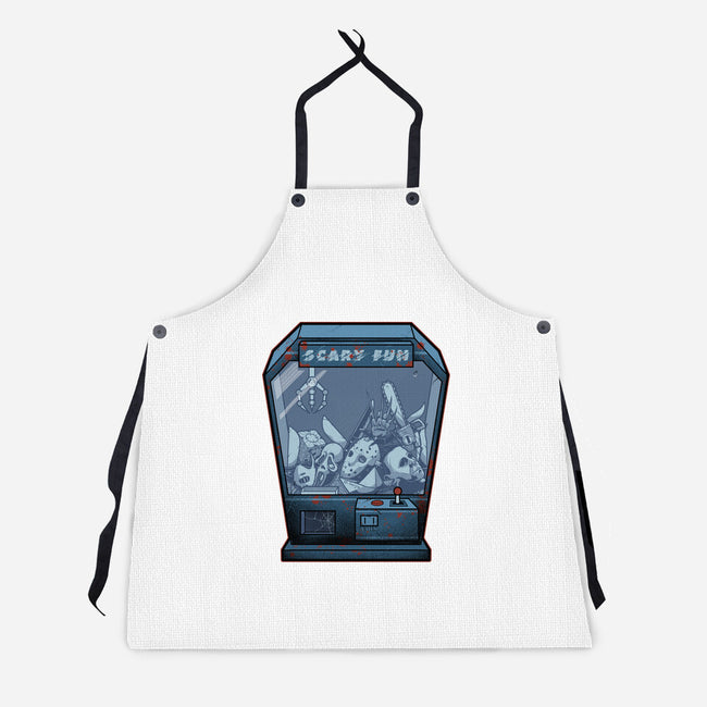 Horror Crane-Unisex-Kitchen-Apron-Astrobot Invention