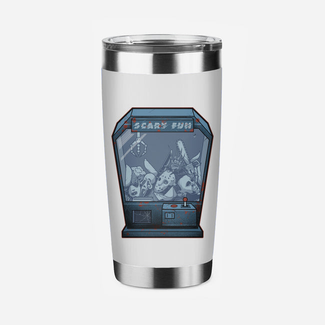 Horror Crane-None-Stainless Steel Tumbler-Drinkware-Astrobot Invention