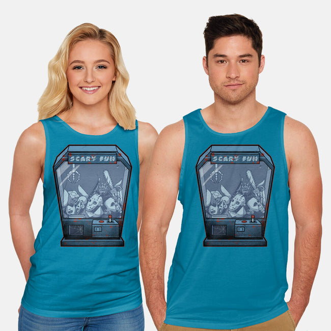 Horror Crane-Unisex-Basic-Tank-Astrobot Invention