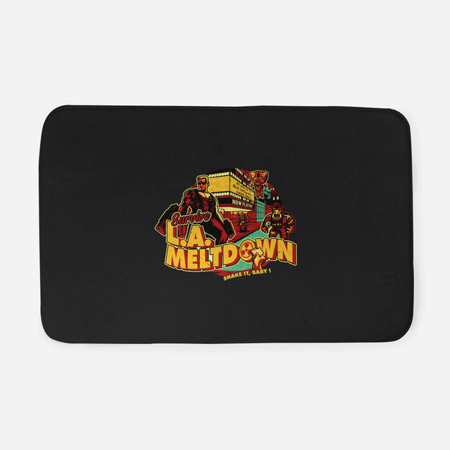 Survive LA Meltdown-None-Memory Foam-Bath Mat-daobiwan