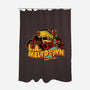 Survive LA Meltdown-None-Polyester-Shower Curtain-daobiwan