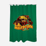 Survive LA Meltdown-None-Polyester-Shower Curtain-daobiwan