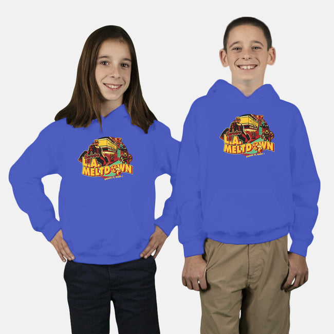 Survive LA Meltdown-Youth-Pullover-Sweatshirt-daobiwan