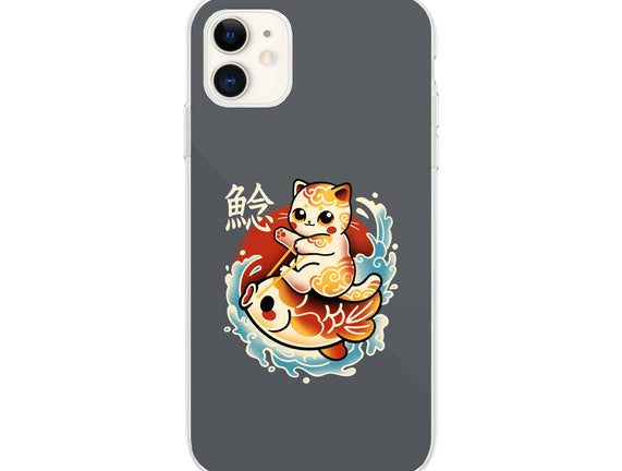 Neko Koi Fish Red Sun