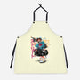 Street Samurai-Unisex-Kitchen-Apron-Bruno Mota