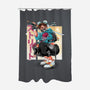 Street Samurai-None-Polyester-Shower Curtain-Bruno Mota