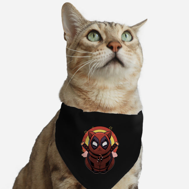 Red Cat Mutant-Cat-Adjustable-Pet Collar-Astrobot Invention