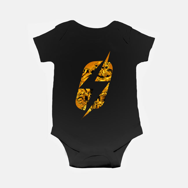 Power Armor-Baby-Basic-Onesie-spoilerinc